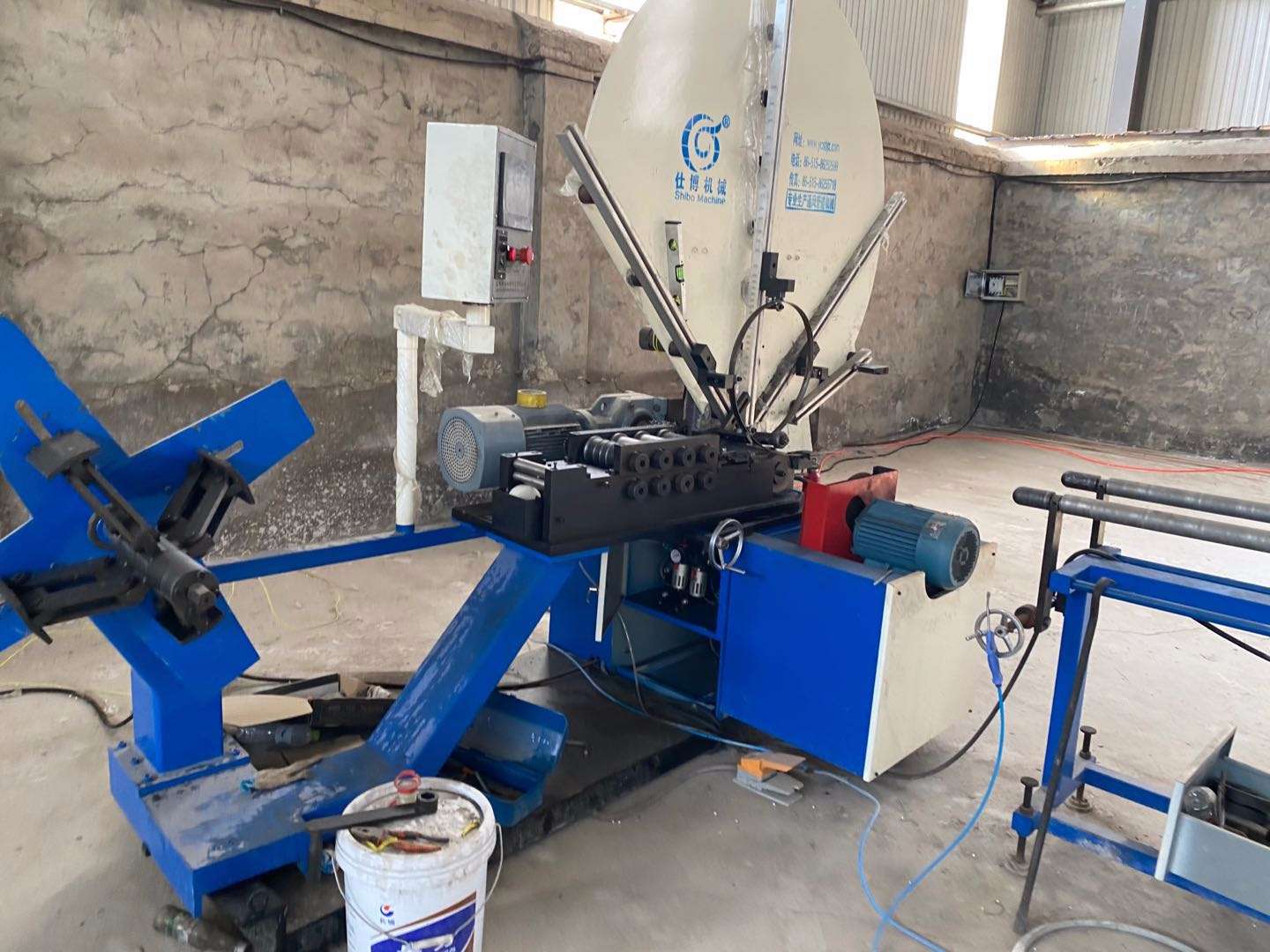 山東地區出售螺旋風管機