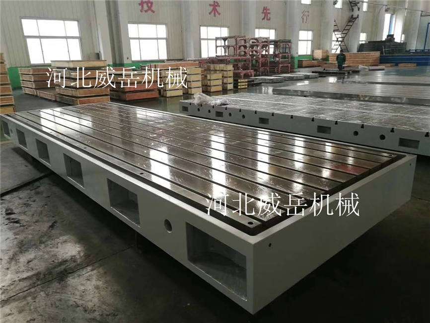 上海鑄鐵試驗平臺成本價出售焊接平臺槽尺寸按圖紙廠家促銷