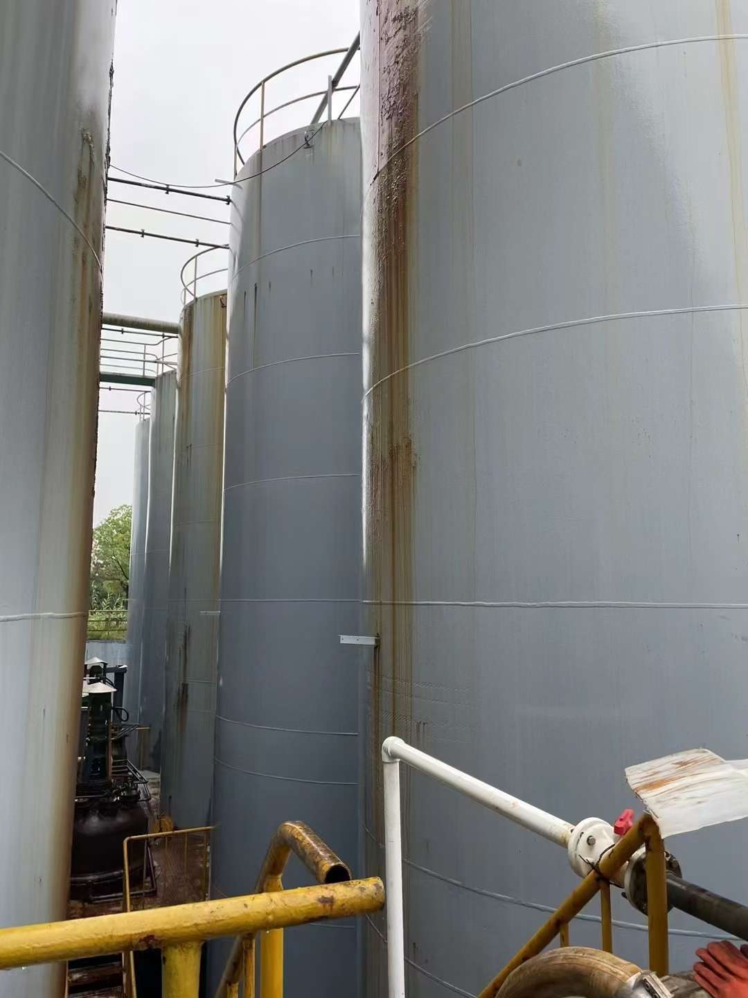 鋼襯塑立式儲罐