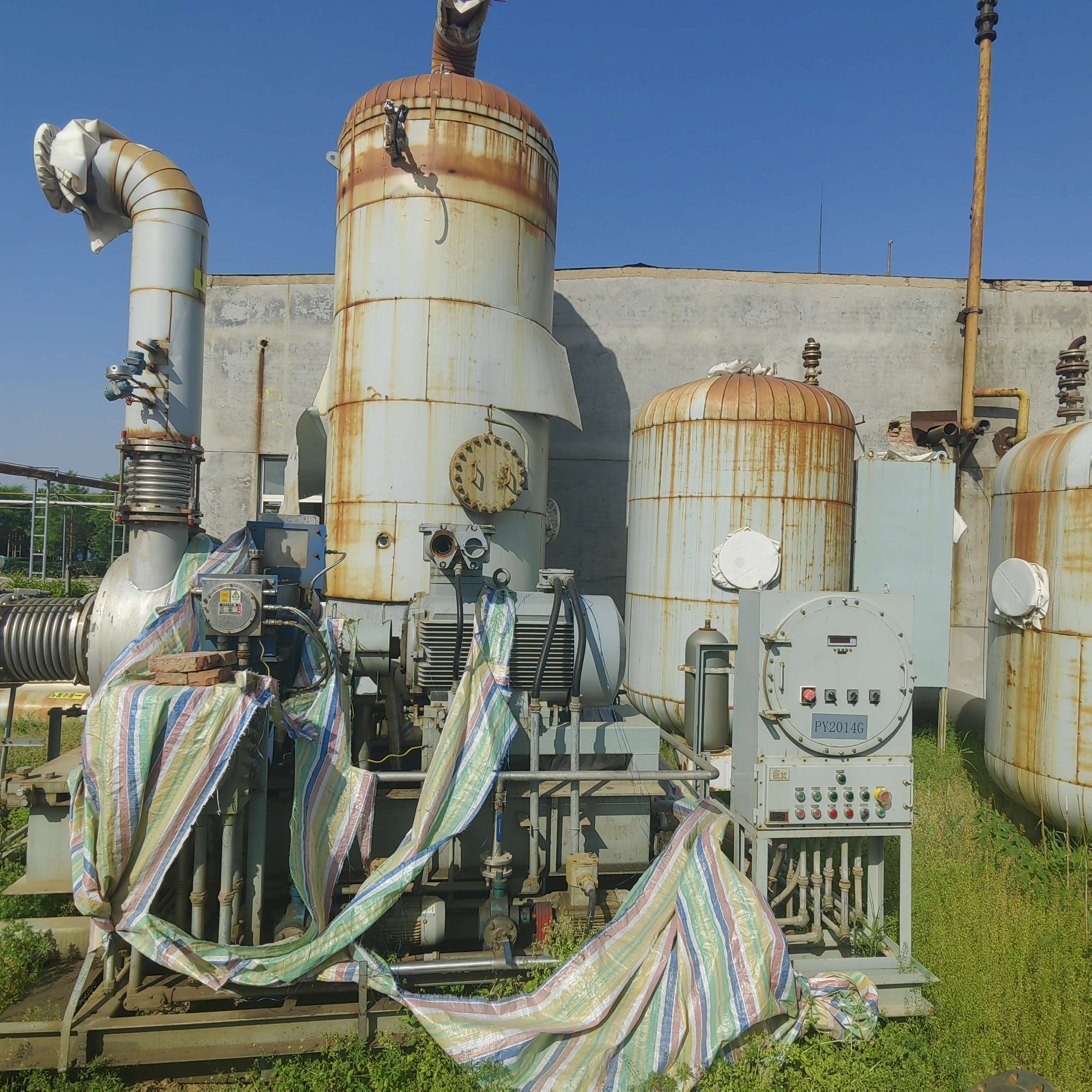 氧化尾氣凈化與回收裝置、碳吸附、渦輪制冷發(fā)電系統(tǒng)、聚結器、oc在線監(jiān)測系統(tǒng)