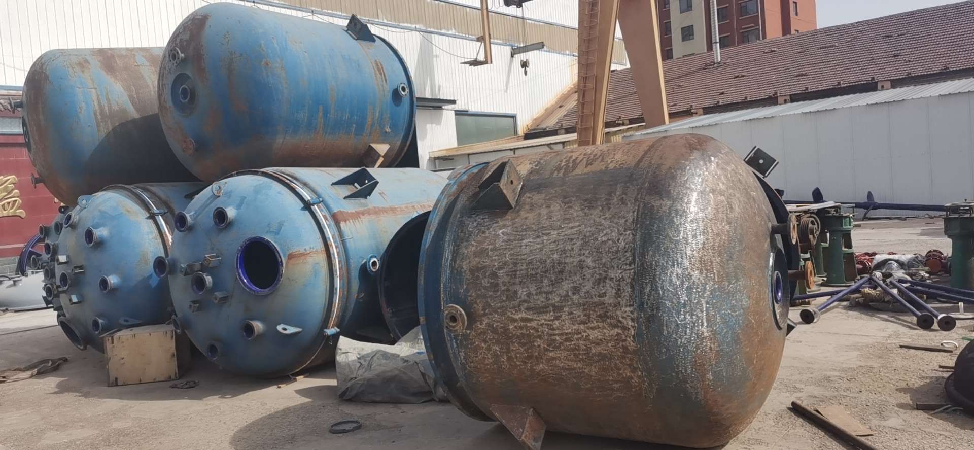 山東淄博出售搪瓷反應釜