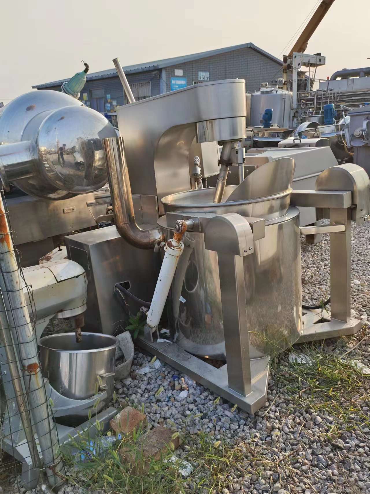 行星攪拌高粘度炒鍋