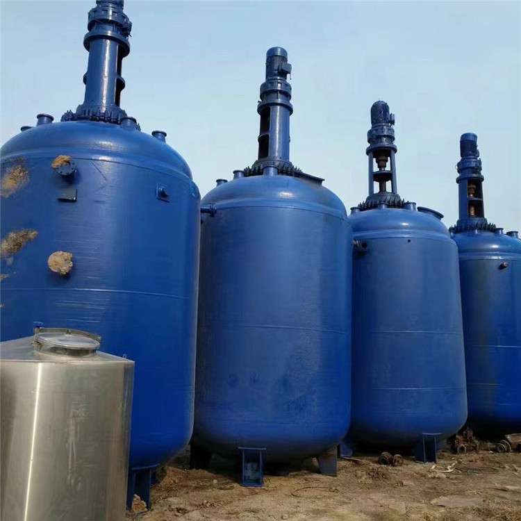 轉(zhuǎn)讓搪瓷反應(yīng)釜 5噸電加熱搪瓷反應(yīng)釜1000L搪瓷反應(yīng)釜