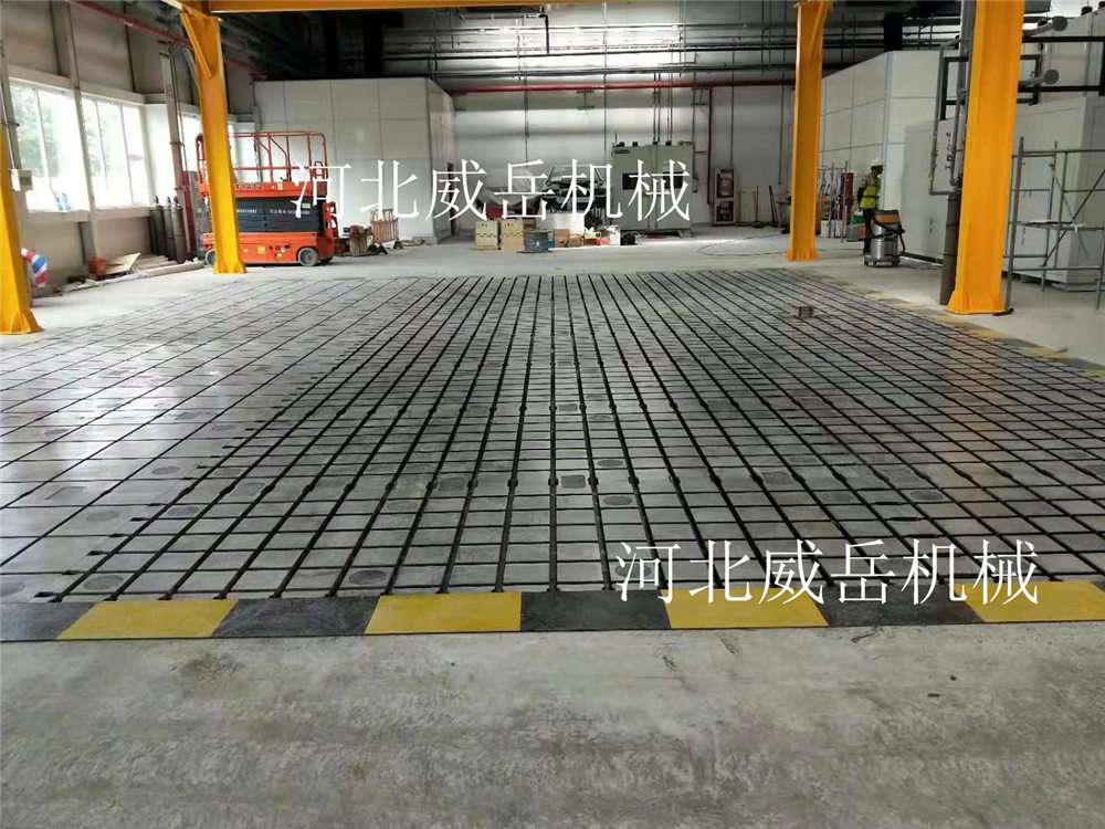 3×6米T型槽底板可拼裝使用 焊接平臺兩次高溫退火