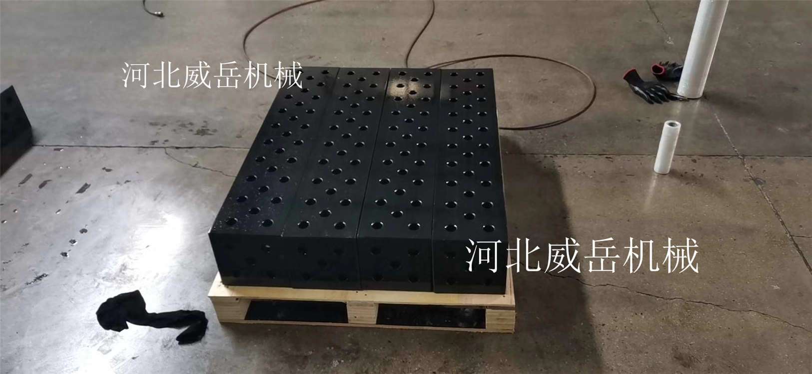 無差價T型槽平臺鑄鐵件 大型鑄鐵平臺機床鑄件附圖紙