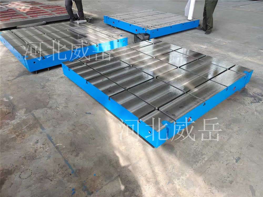 鑄鐵平臺發貨快機床工作臺精度高T型槽耐沖擊