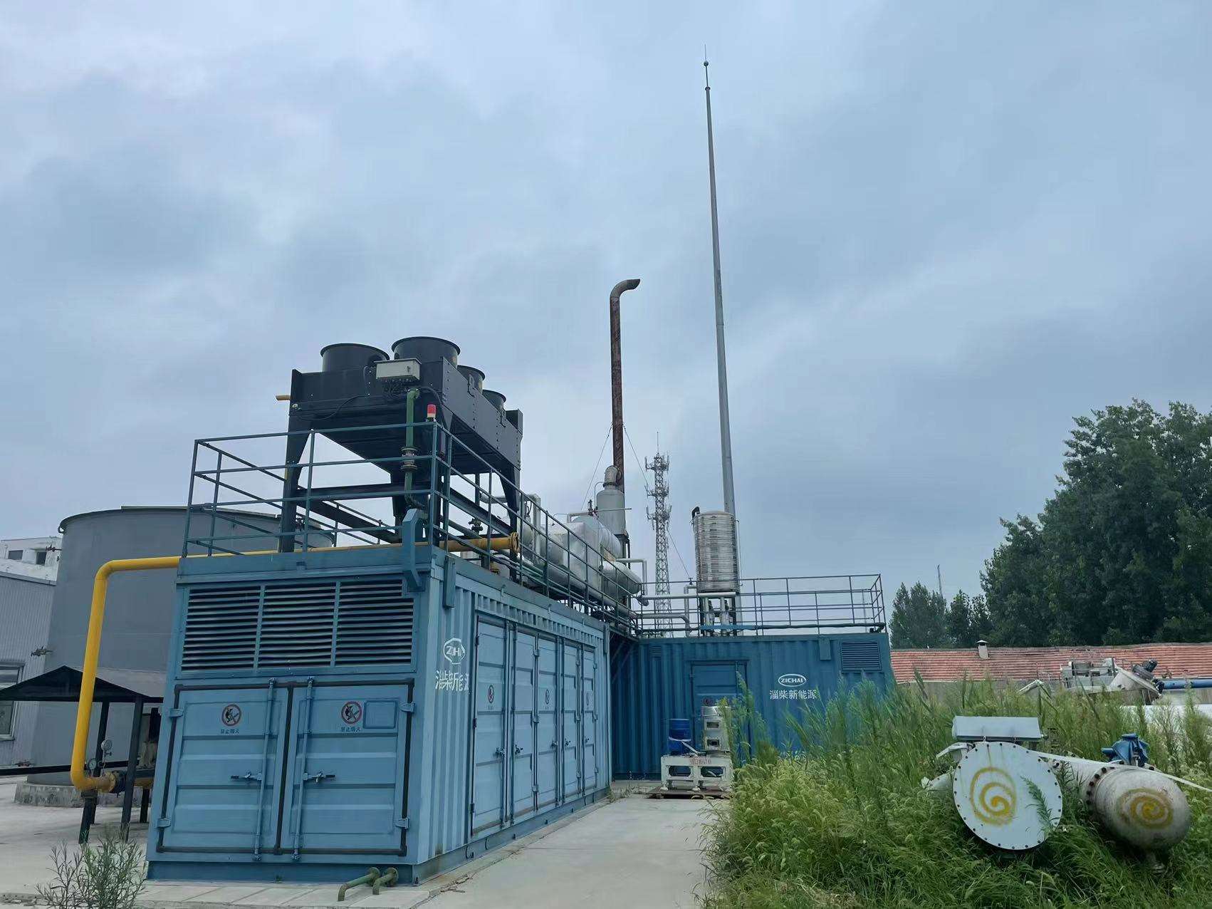 處理燃氣發電機組一套