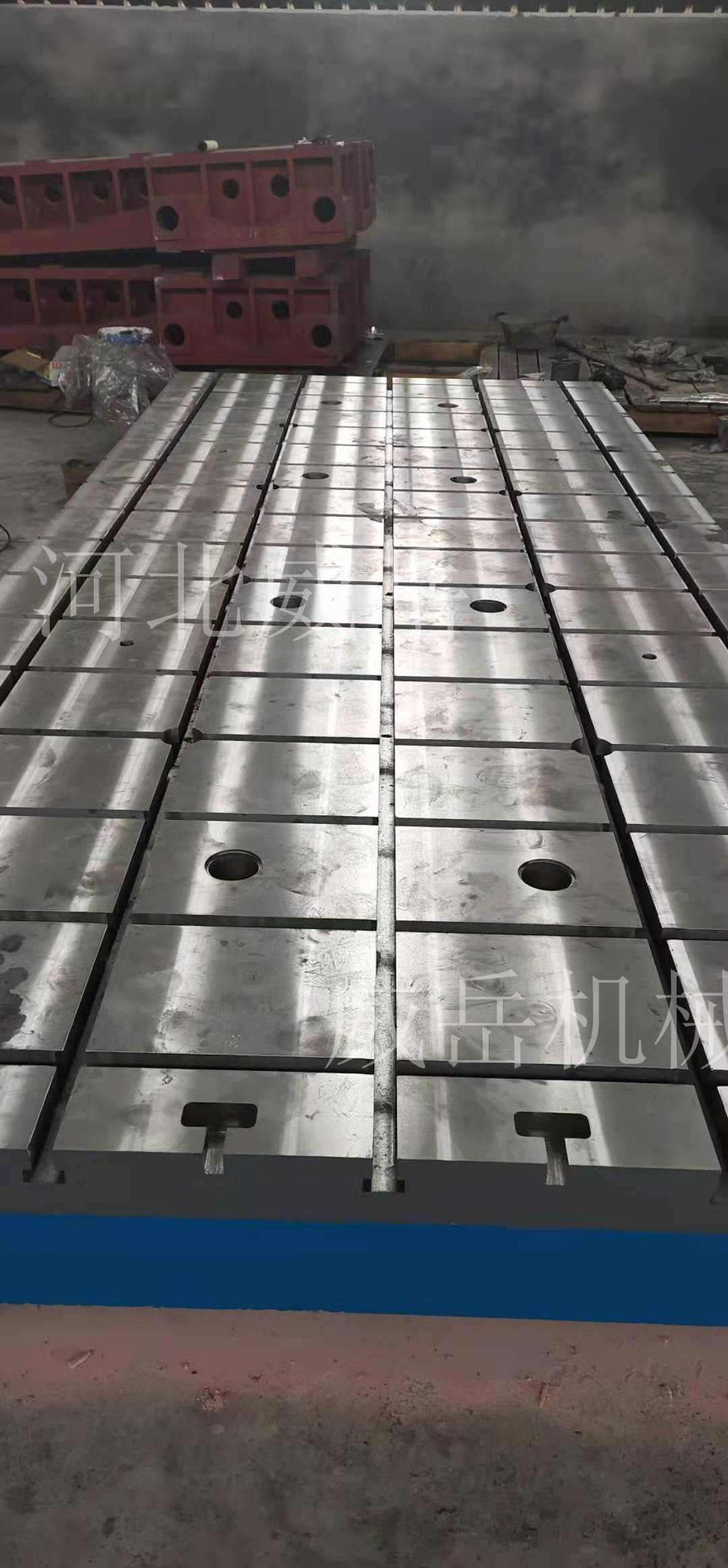 泊頭T型槽測試平臺高度可調  標準鑄鐵平臺汽車廠定制件