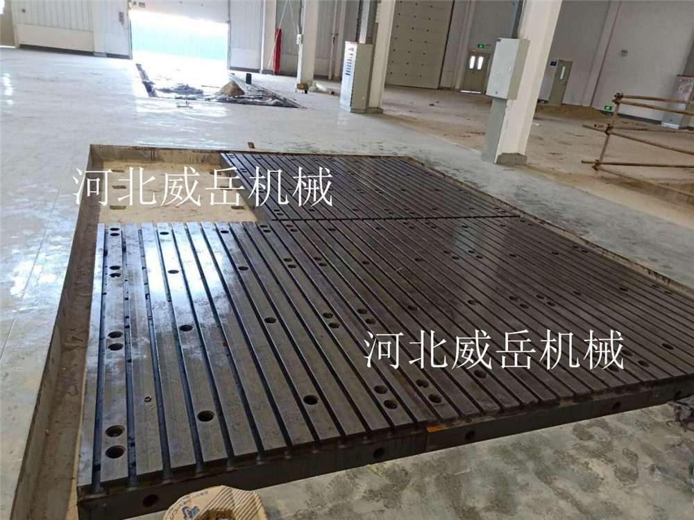 成本價落地鏜平臺兩次熱處理 裝配平臺威岳廠家直供