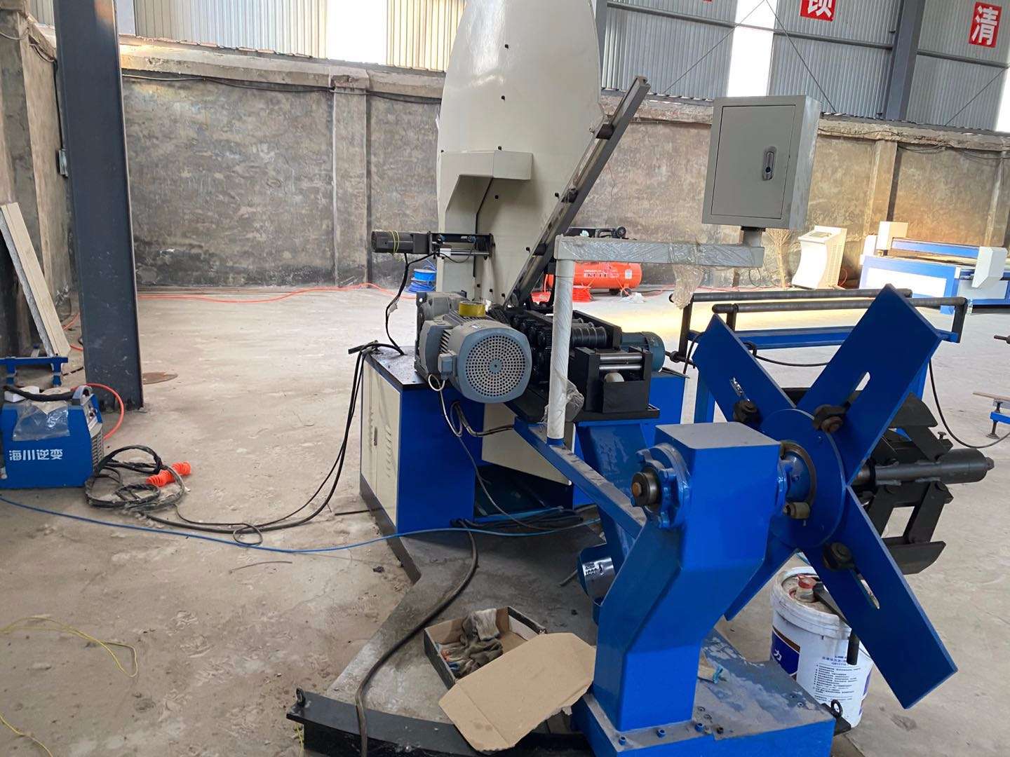 山東地區出售螺旋風管機