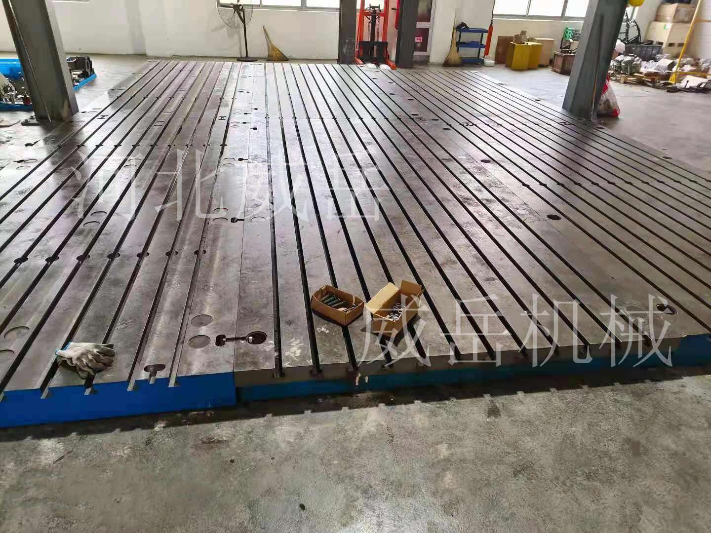 品質保障鑄鐵試驗平臺長期供應焊接平臺威岳機械30年老廠 