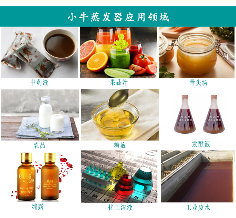 小牛蒸發(fā)器應(yīng)用領(lǐng)域